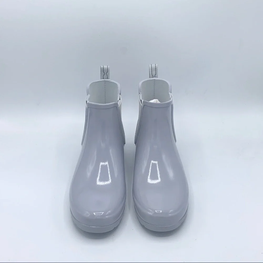 7W -‎ [NEW] Women's Hunter Original Refined Chelsea Rain Boot Gray WFS1017RGL